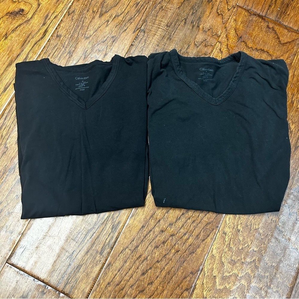 Calvin Klein Black Short Sleeve Tees